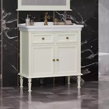 Тумба под раковину Opadiris Кантара 82 см 00-00007479 слоновая кость