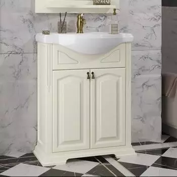 Тумба под раковину Opadiris Риспекто 68 см 00-00005812 слоновая кость