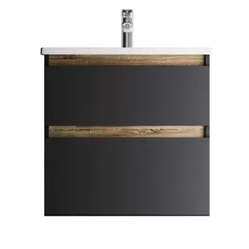 Тумба под раковину подвесная Am.Pm X-Joy 65 см M85AFHX0652BM черная