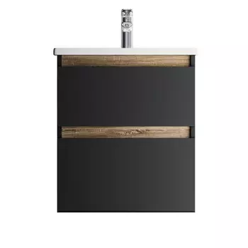 Тумба под раковину подвесная Am.Pm X-Joy 55 см M85AFHX0552BM черная