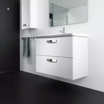 Тумба под раковину Roca Gap 80 белый глянец Z.RU93.0.287.7