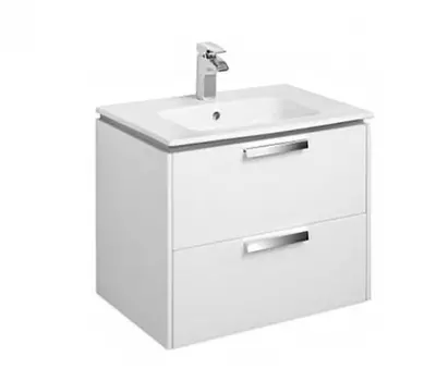 Тумба под раковину Roca Lago 60 белый глянец