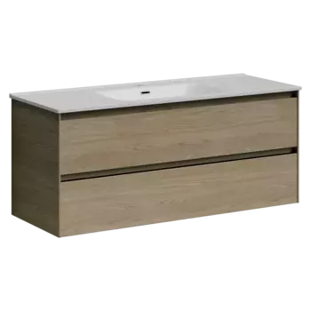 Тумба под раковину Sancos Cento 119 см CN120-1KE подвесная, карпатская ель