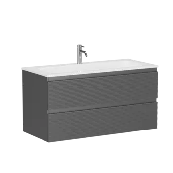 Тумба под раковину Sancos FOLK 100 см FL100GS Grey soft