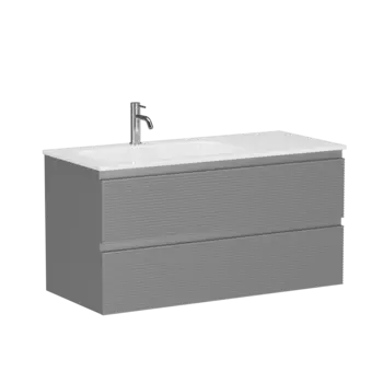 Тумба под раковину Sancos FOLK 100 см FL100LES Ergraut soft