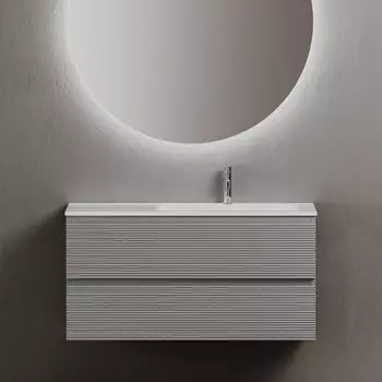 Тумба под раковину Sancos FOLK 100 см FL100RES Ergraut soft