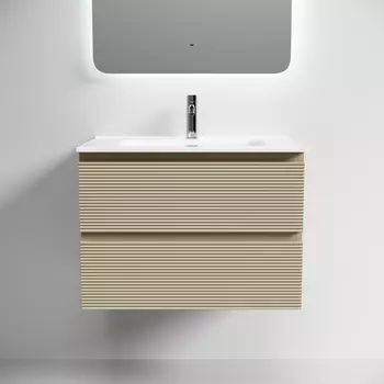 Тумба под раковину Sancos Folk 69 см FL70CP подвесная, капучино