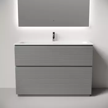 Тумба под раковину Sancos Folk Floor 120 см FL120FES напольная, Ergraut soft