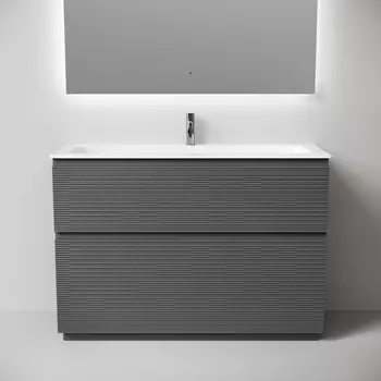 Тумба под раковину Sancos Folk Floor 120 см FL120FGS напольная, Grey soft