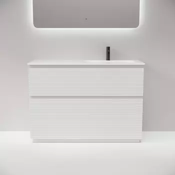 Тумба под раковину Sancos Folk Floor 120 см FL120FRW правая, напольная, Bianco