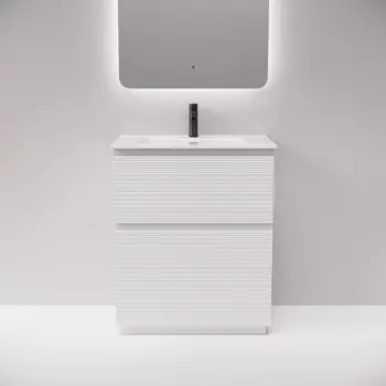 Тумба под раковину Sancos Folk Floor 69 см FL70FW напольная, Bianco