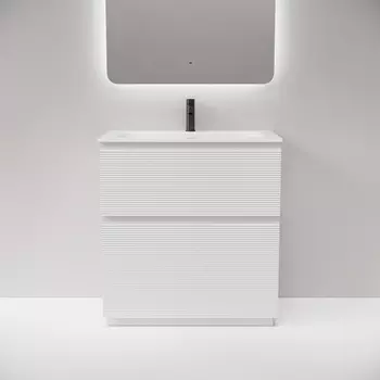 Тумба под раковину Sancos Folk Floor 79 см FL80FW напольная, Bianco