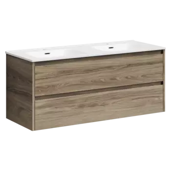 Тумба под раковину Sancos Libra 119 см LB120-2ECH подвесная, дуб чарльстон