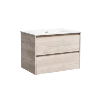 Тумба под раковину Sancos Libra 69 см LB70EG подвесная, дуб галифакс натуральный