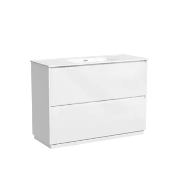 Тумба под раковину Sancos Libra Floor 119 см LB120F-1W напольная, белая