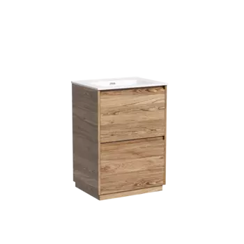 Тумба под раковину Sancos Libra Floor 59 см LB60FECH напольная, дуб чарльстон