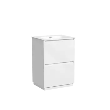 Тумба под раковину Sancos Libra Floor 59 см LB60FW напольная, белая
