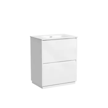 Тумба под раковину Sancos Libra Floor 69 см LB70FW напольная, белая
