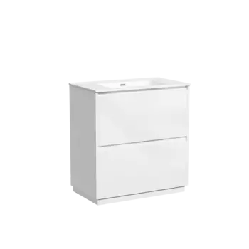 Тумба под раковину Sancos Libra Floor 79 см LB80FW напольная, белая