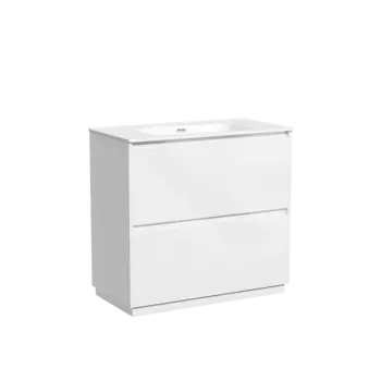 Тумба под раковину Sancos Libra Floor 89 см LB90FW напольная, белая