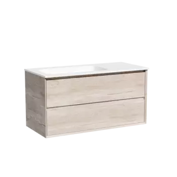 Тумба под раковину Sancos Marmi 2.0 100 см MR2.0100LEG дуб галифакс натуральный