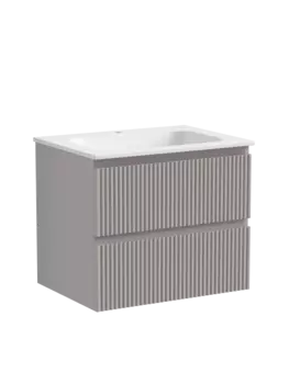 Тумба под раковину Sancos Snob R 59 см SNR60SM подвесная, Doha Soft