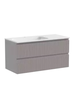Тумба под раковину Sancos Snob T 100 см SNT100LSM подвесная, Doha Soft