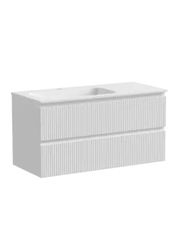 Тумба под раковину Sancos Snob T 100 см SNT100LW подвесная, Bianco