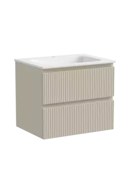 Тумба под раковину Sancos Snob T 59 см SNT60CE подвесная, Beige Soft