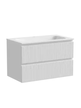 Тумба под раковину Sancos Snob T 79 см SNT80W подвесная, Bianco