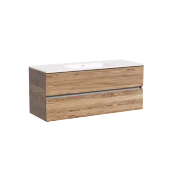 Тумба под раковину Sancos Urban 119 см UR120-1ECH подвесная, дуб чарльстон