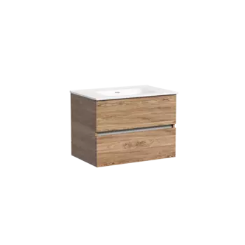 Тумба под раковину Sancos Urban 69 см UR70ECH подвесная, дуб чарльстон