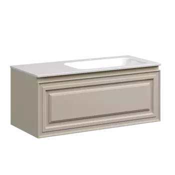 Тумба под раковину Sancos Very 100 см VR100RCE подвесная, Beige Soft