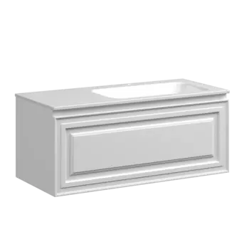Тумба под раковину Sancos Very 100 см VR100RW подвесная, Bianco