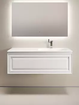 Тумба под раковину Sancos Very 120 см VR120RW правая, подвесная, Bianco