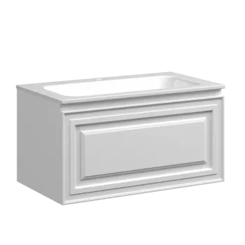 Тумба под раковину Sancos Very 79 см VR80W подвесная, Bianco