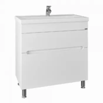 Тумба под раковину СанТа Лондон 77х85 224007л белая