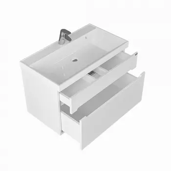 Тумба под раковину СанТа Лондон 80х54 224004л белая