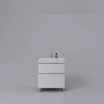 Тумба под раковину Style Line Атлантика 70 см СС-00002342 Люкс напольная, антискрейч