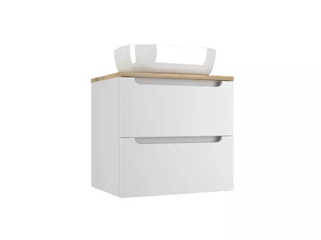 Тумба под раковину Style Line Бали 60 см со столешницей, белый софт