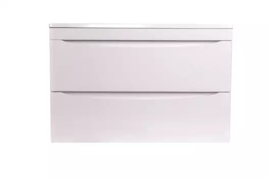 Тумба под раковину Style Line Бергамо 89 см СС-00002364 люкс антискрейтч белый, подвесная