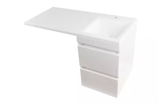 Тумба под раковину Style Line Даллас 130 белый R