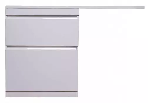 Тумба под раковину Style Line Даллас 130 Люкс белая L