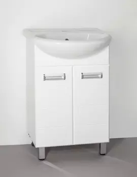 Тумба под раковину Style Line Ирис 55 белая