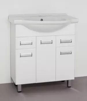 Тумба под раковину Style Line Ирис 75 белая