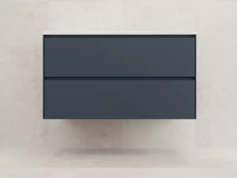 Тумба под раковину Style Line Лима 100 см ЛС-00002353 подвесная, графит