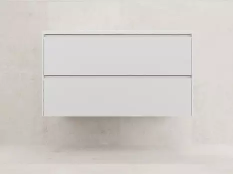 Тумба под раковину Style Line Лима 100 см ЛС-00002352 подвесная, белая