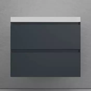 Тумба под раковину Style Line Манхэттен 69.8 см ЛС-00002363 графит