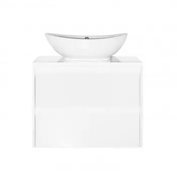 Тумба под раковину Style Line Монако 70 Осина белый/белый лакобель Plus