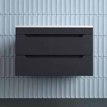 Тумба под раковину Style Line Остин 80 см ЛС-00002404 подвесная, графит